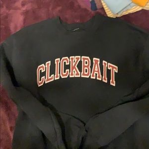 Crew neck hoodie